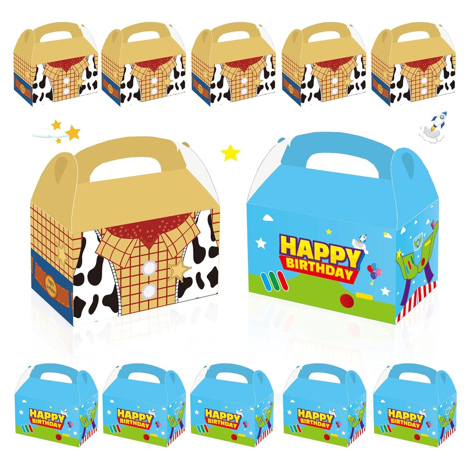 Cajas de Regalo de Fiesta de Cuento de Dibujos Animados 16pcs