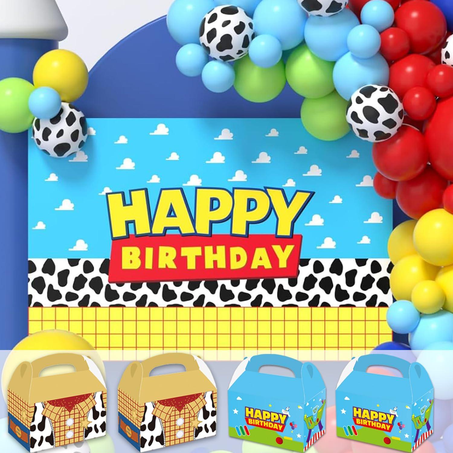 Cajas de Regalo de Fiesta de Cuento de Dibujos Animados 16pcs