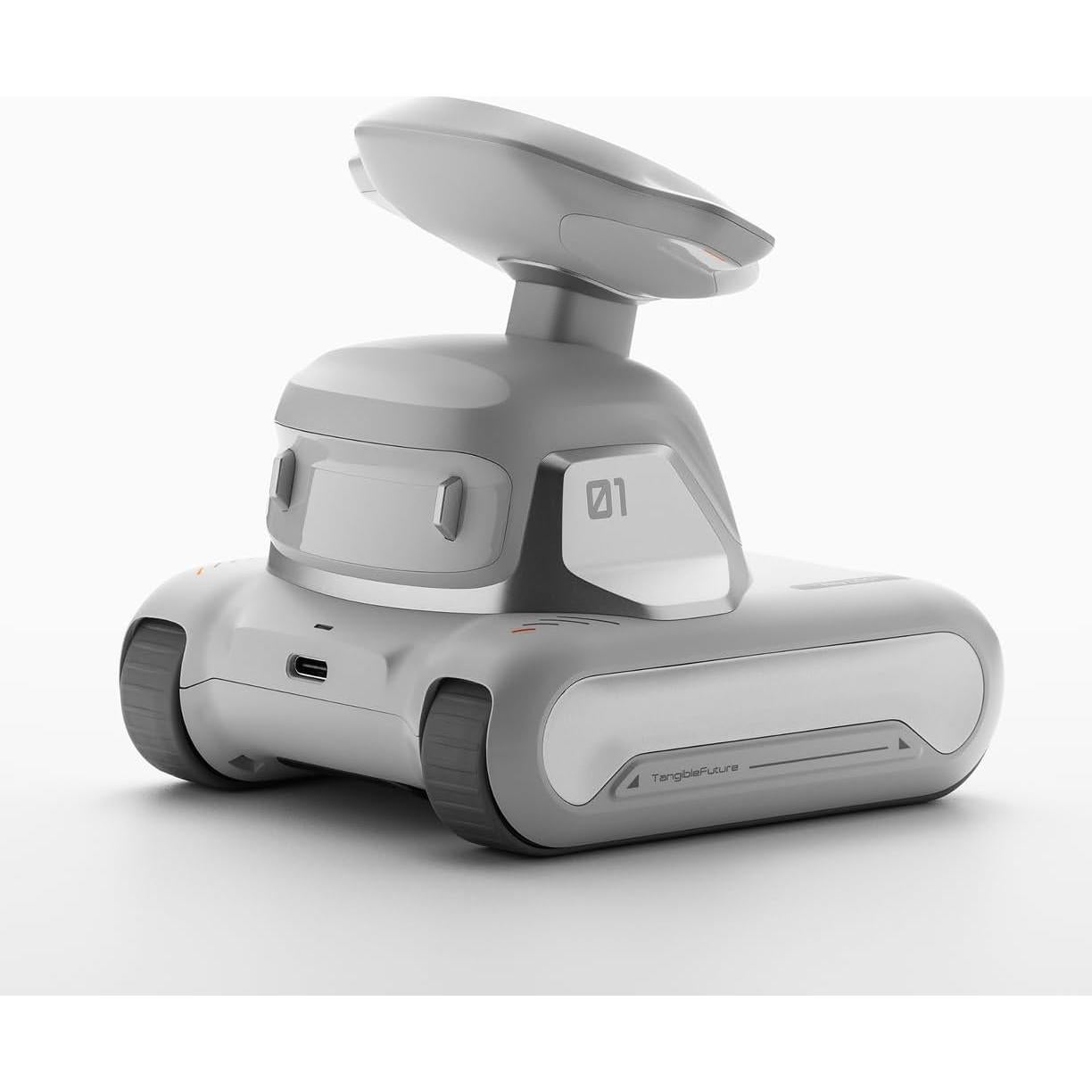 Robot LOOI AI Interacción Voz 10W Carga Inalámbrica Blanco