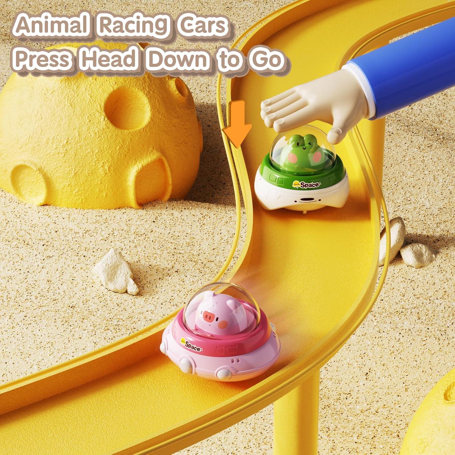 Coches de Juguete Presiona y Ve Dimoarch para Niños 1-3 Años