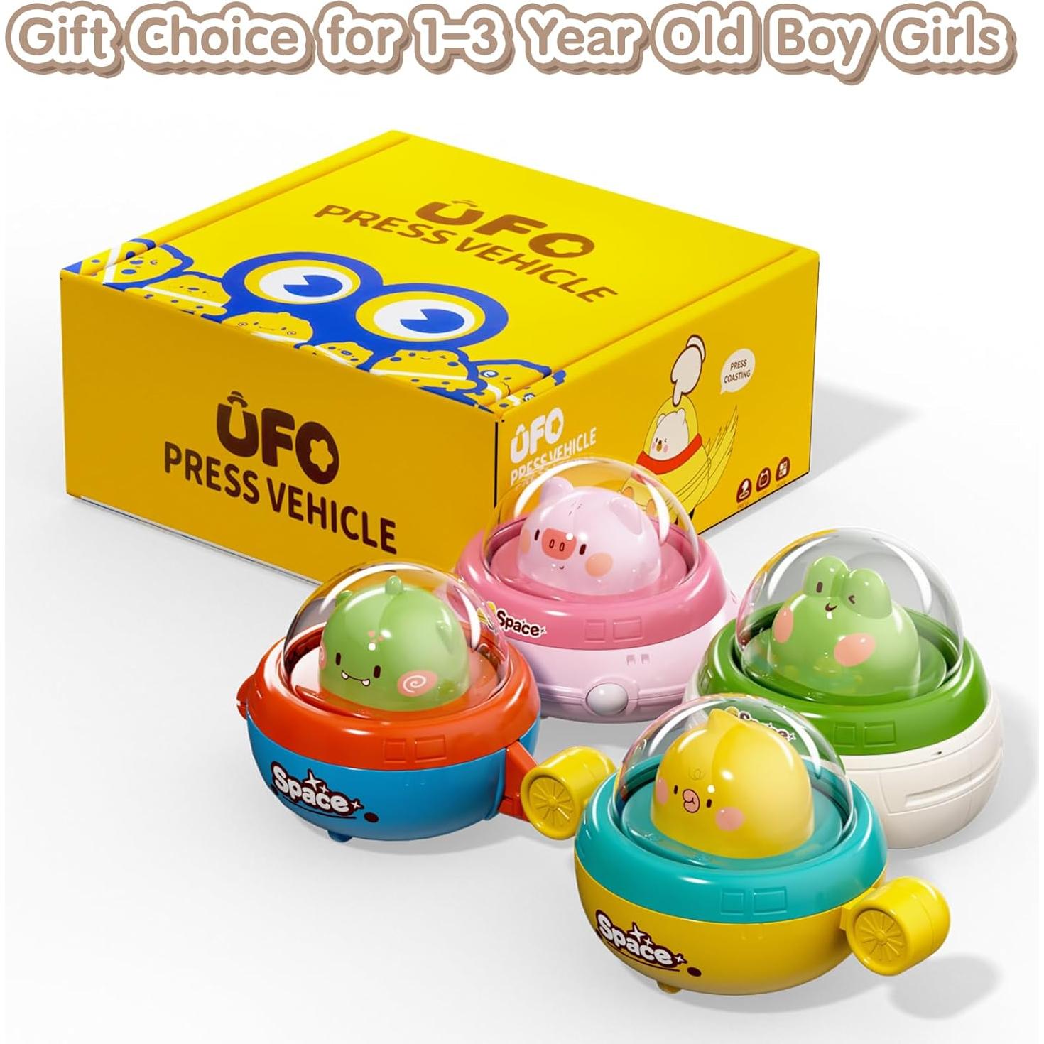 Coches de Juguete Presiona y Ve Dimoarch para Niños 1-3 Años