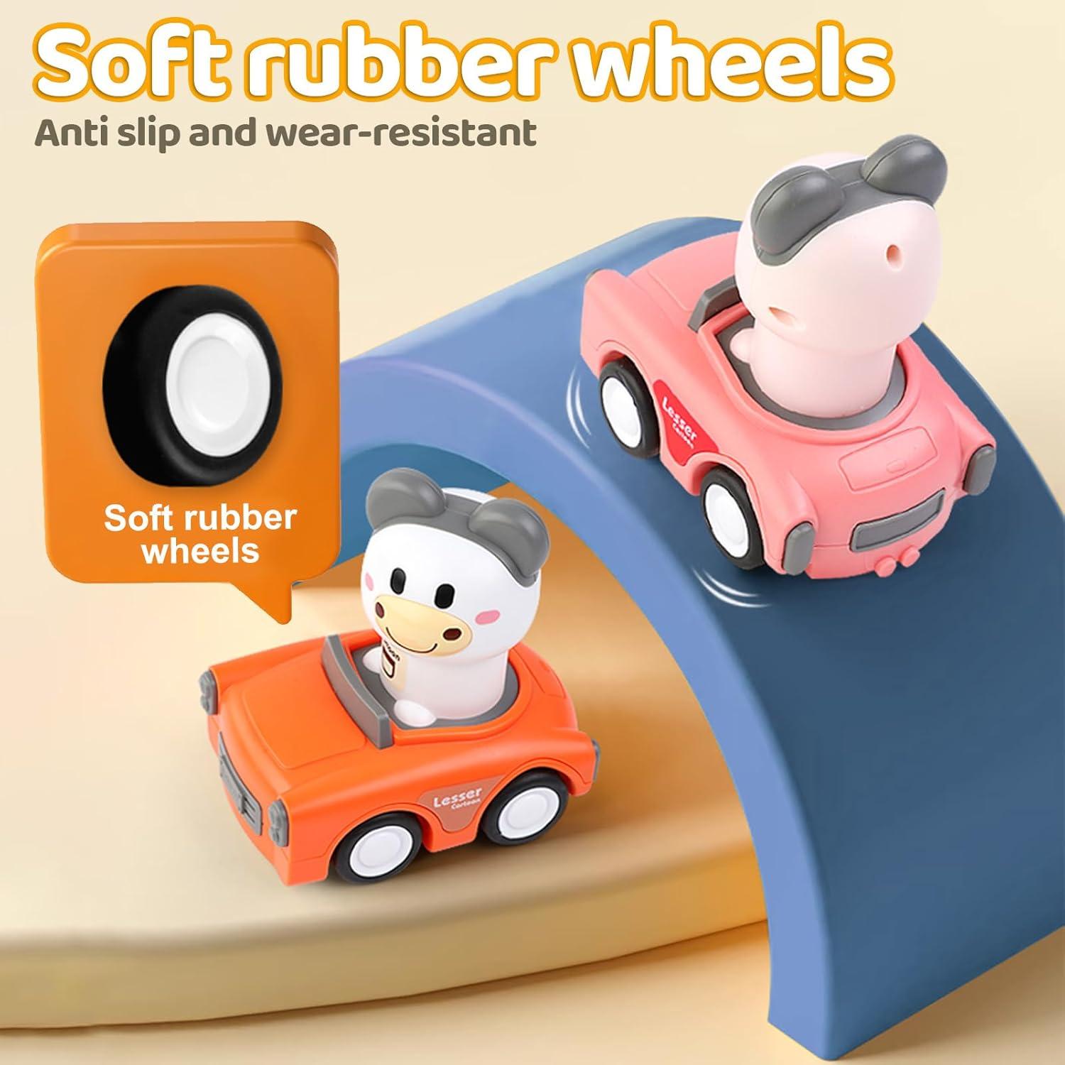 Juguetes de Coche Presiona y Ve SUPVIB para Niños 1-3 Años