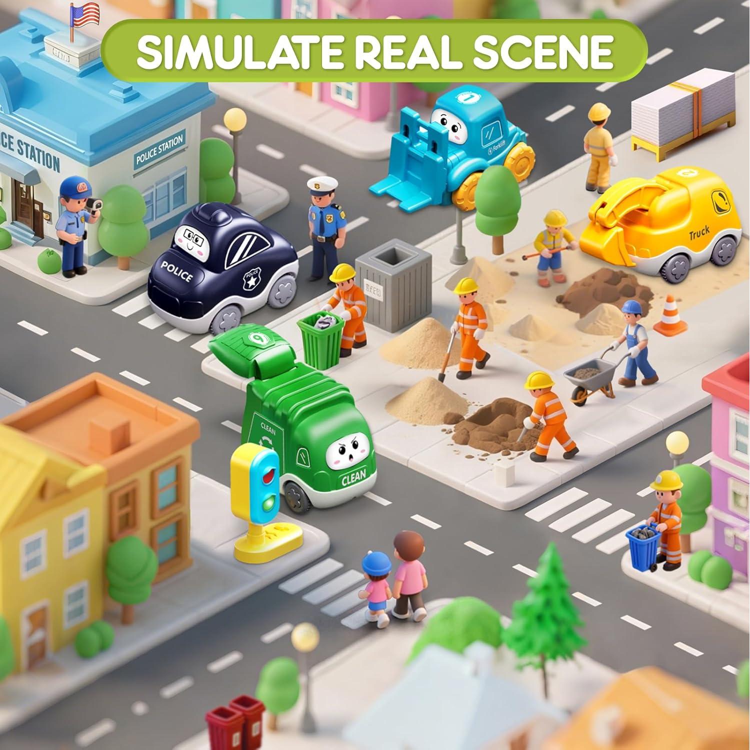 Set de Juguetes de Coche Hydrathy 22 Piezas para Niños 1 Año