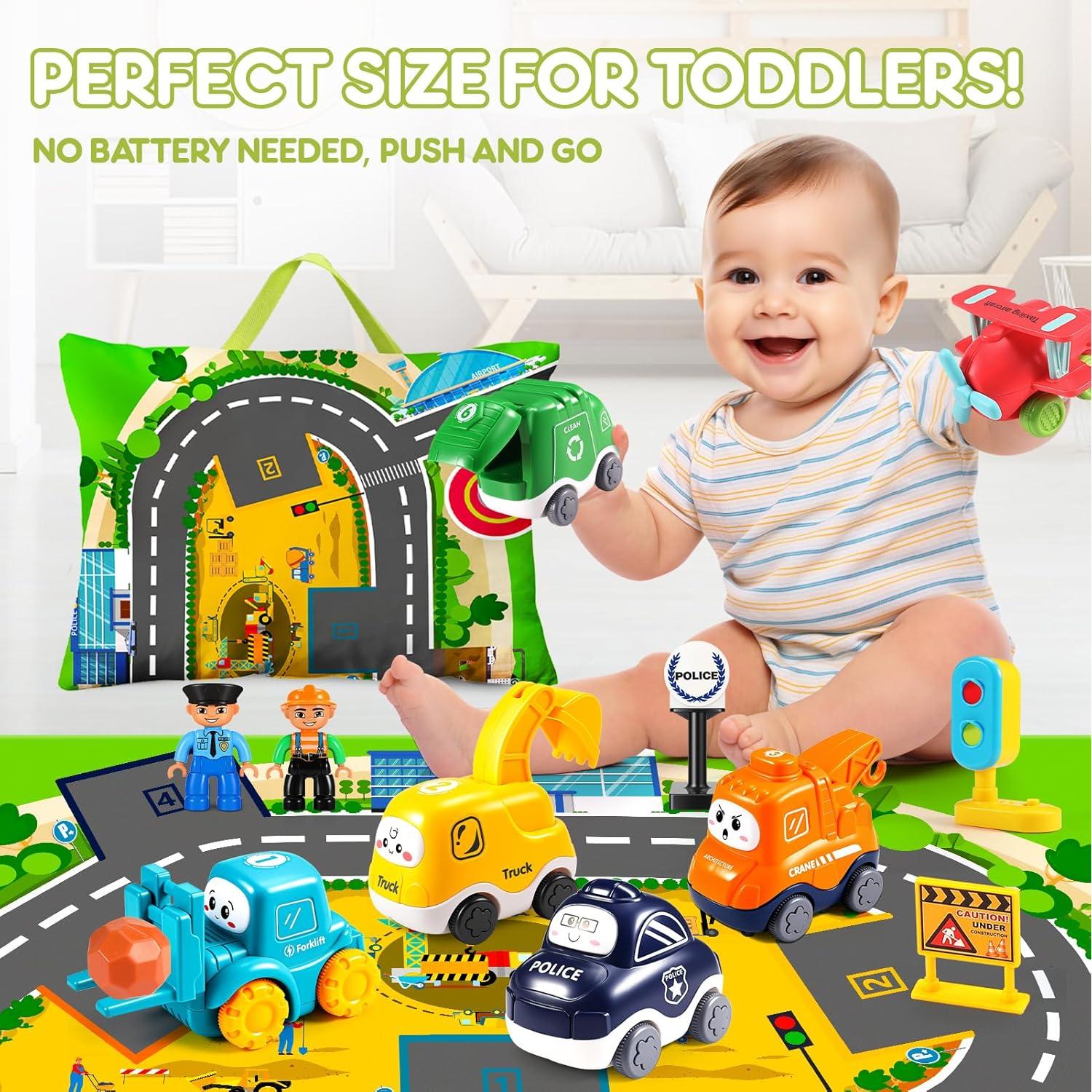 Set de Juguetes de Coche Hydrathy 22 Piezas para Niños 1 Año