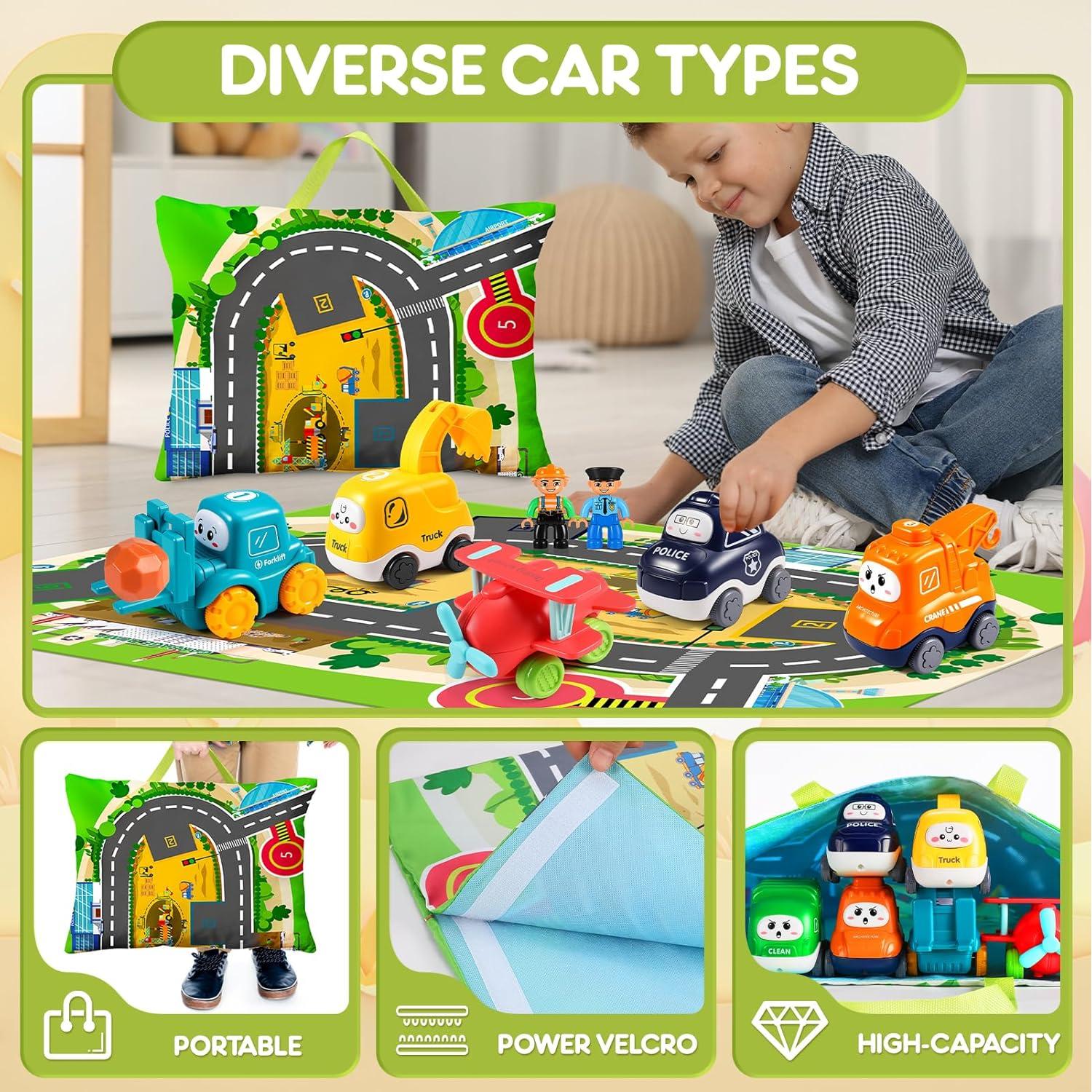 Set de Juguetes de Coche Hydrathy 22 Piezas para Niños 1 Año