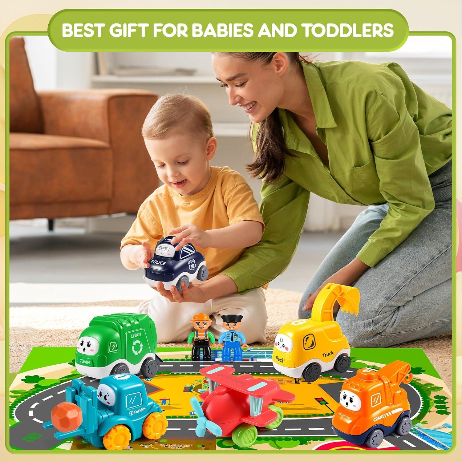 Set de Juguetes de Coche Hydrathy 22 Piezas para Niños 1 Año