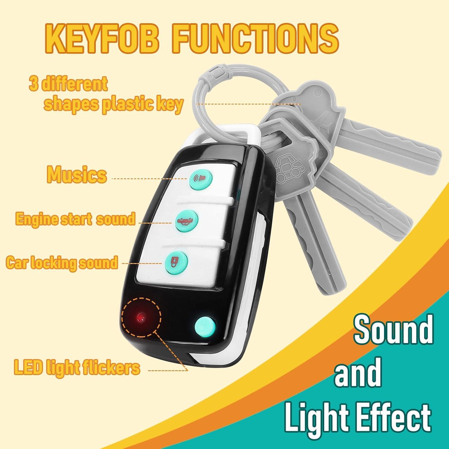 Juego de Llave de Coche Musical Ella Dream con Luces y Sonidos