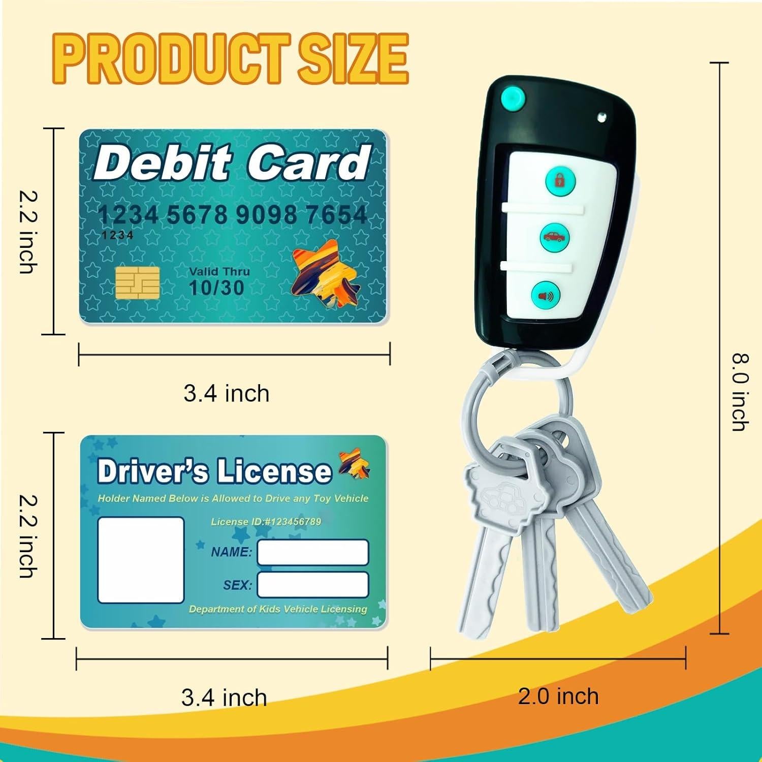 Juego de Llave de Coche Musical Ella Dream con Luces y Sonidos