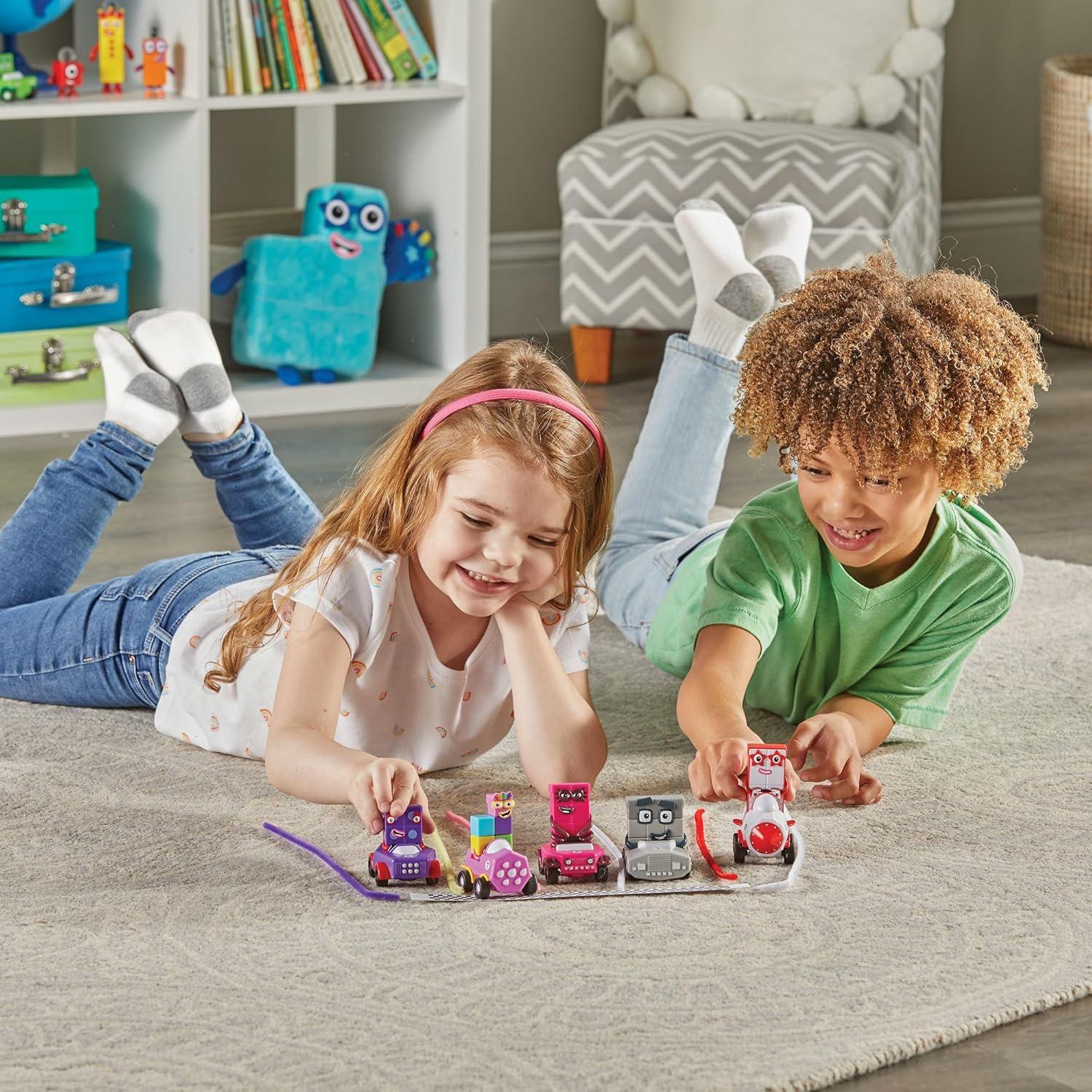 Vehículos Mini Numberblocks Seis a Diez - Juguetes Educativos