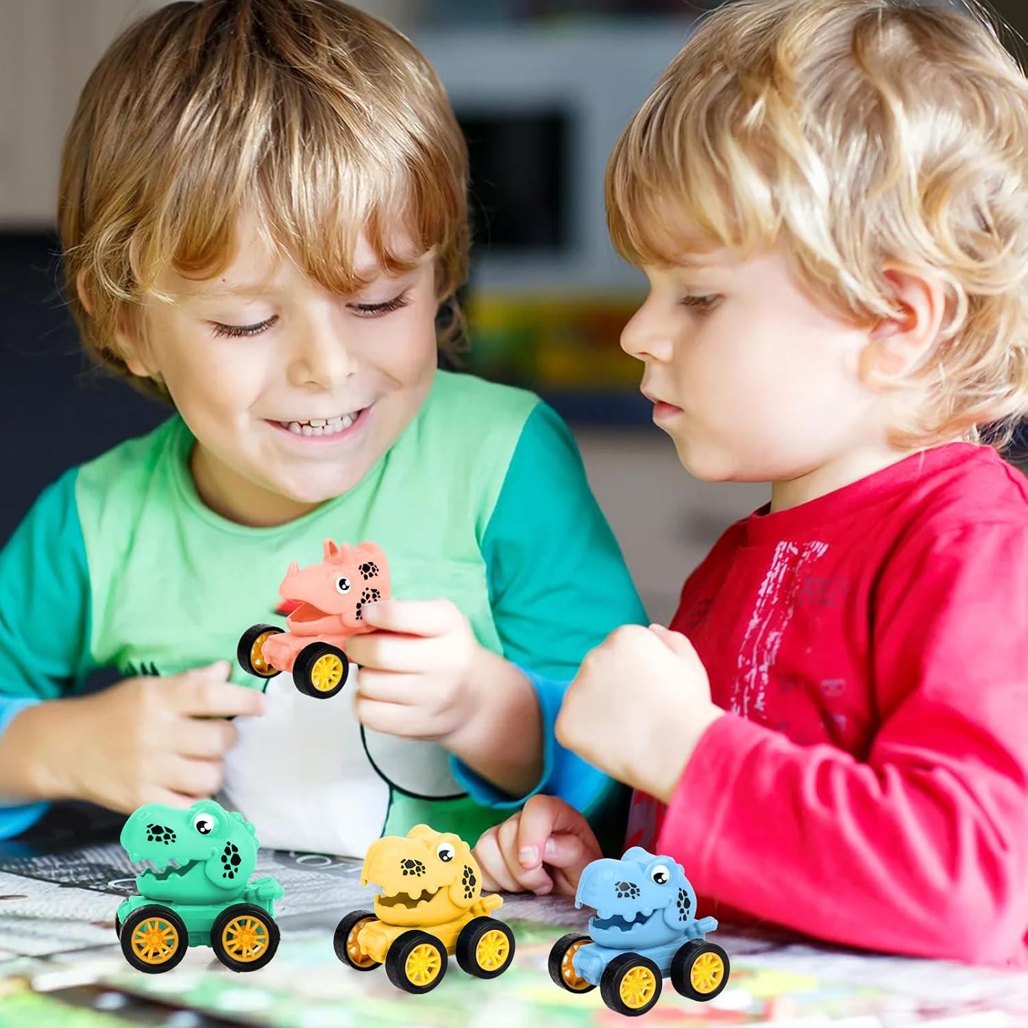 Paquete de 50 Coches de Dinosaurio de Retroceso Hxezoc