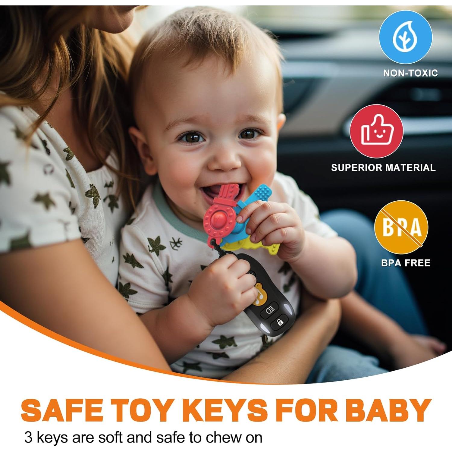 Llaves de Juguete Interactivas iKOIHO para Bebés 6+ Meses