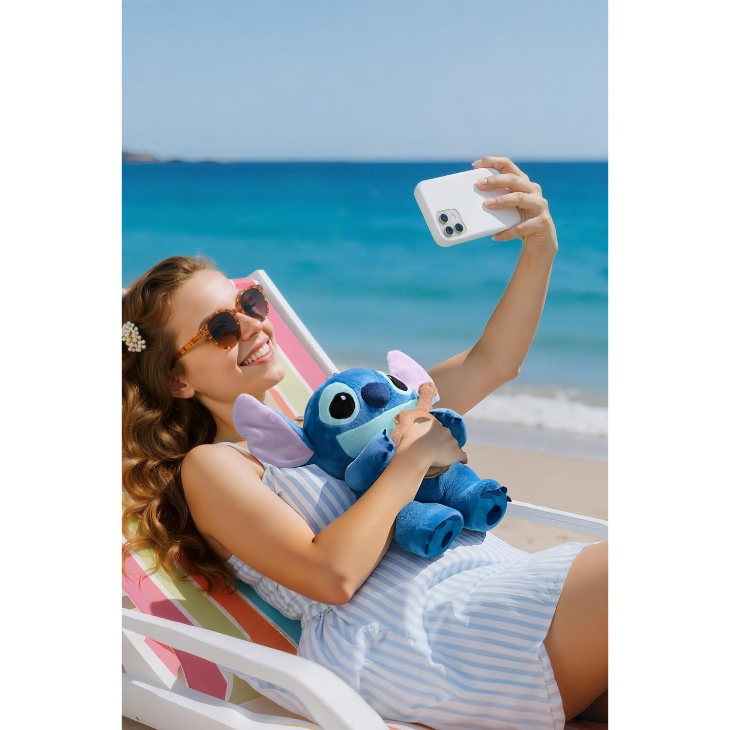 Peluches Disney Lilo & Stitch MINISO 30 cm Suave y Abrazable