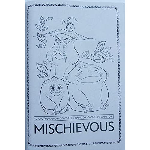 Libro de Colorear Raya y el Último Dragón 80 Páginas