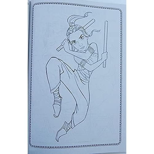 Libro de Colorear Raya y el Último Dragón 80 Páginas