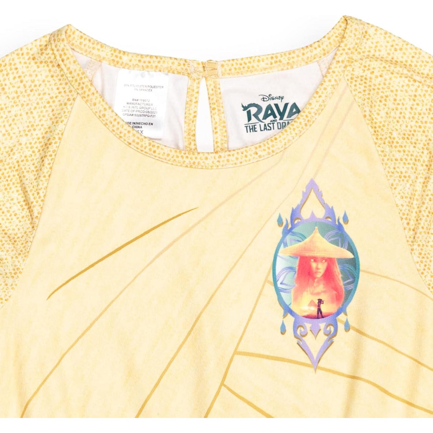 Mono Disney Raya y el Último Dragón para Niñas 10-12 Años