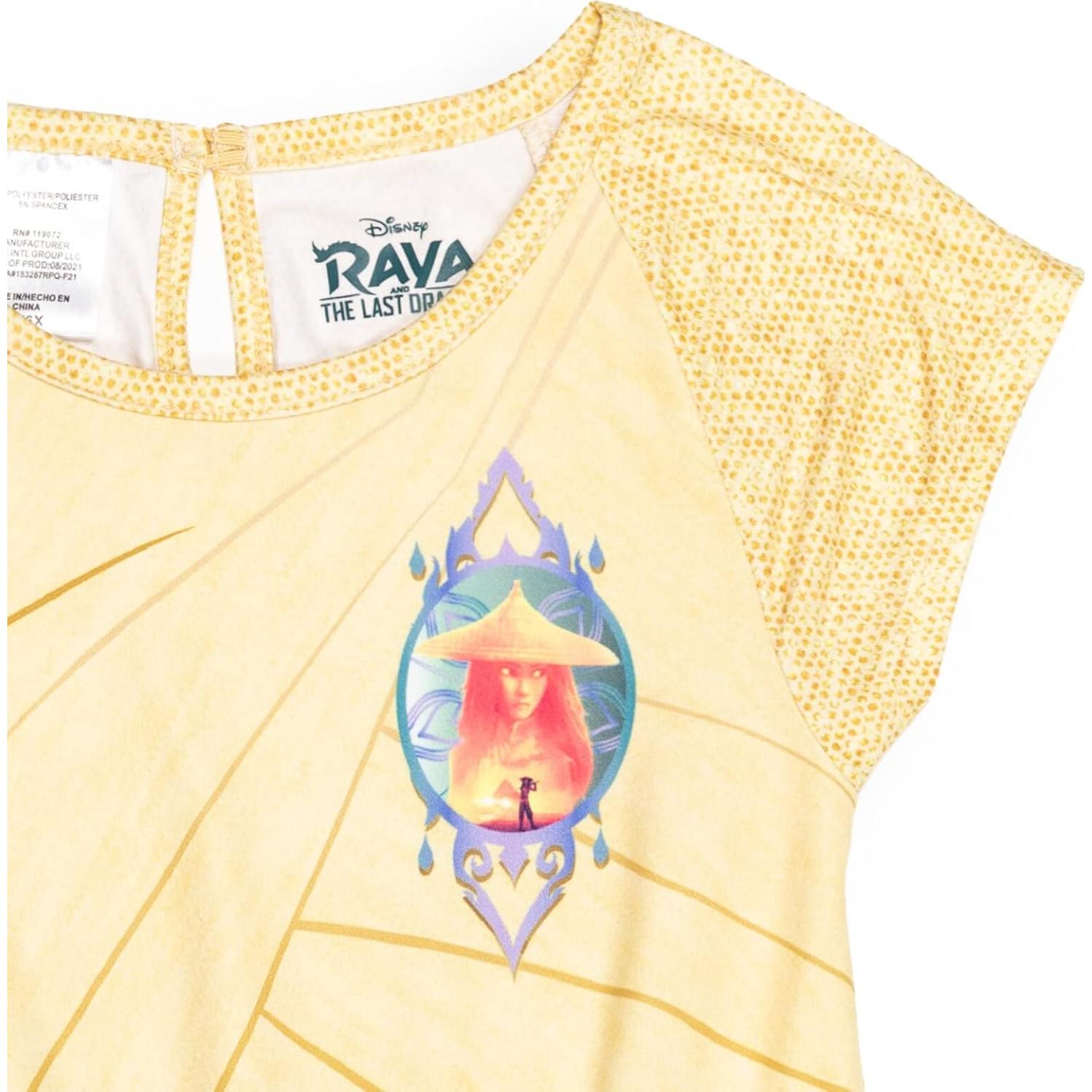 Mono Disney Raya y el Último Dragón para Niñas 10-12 Años