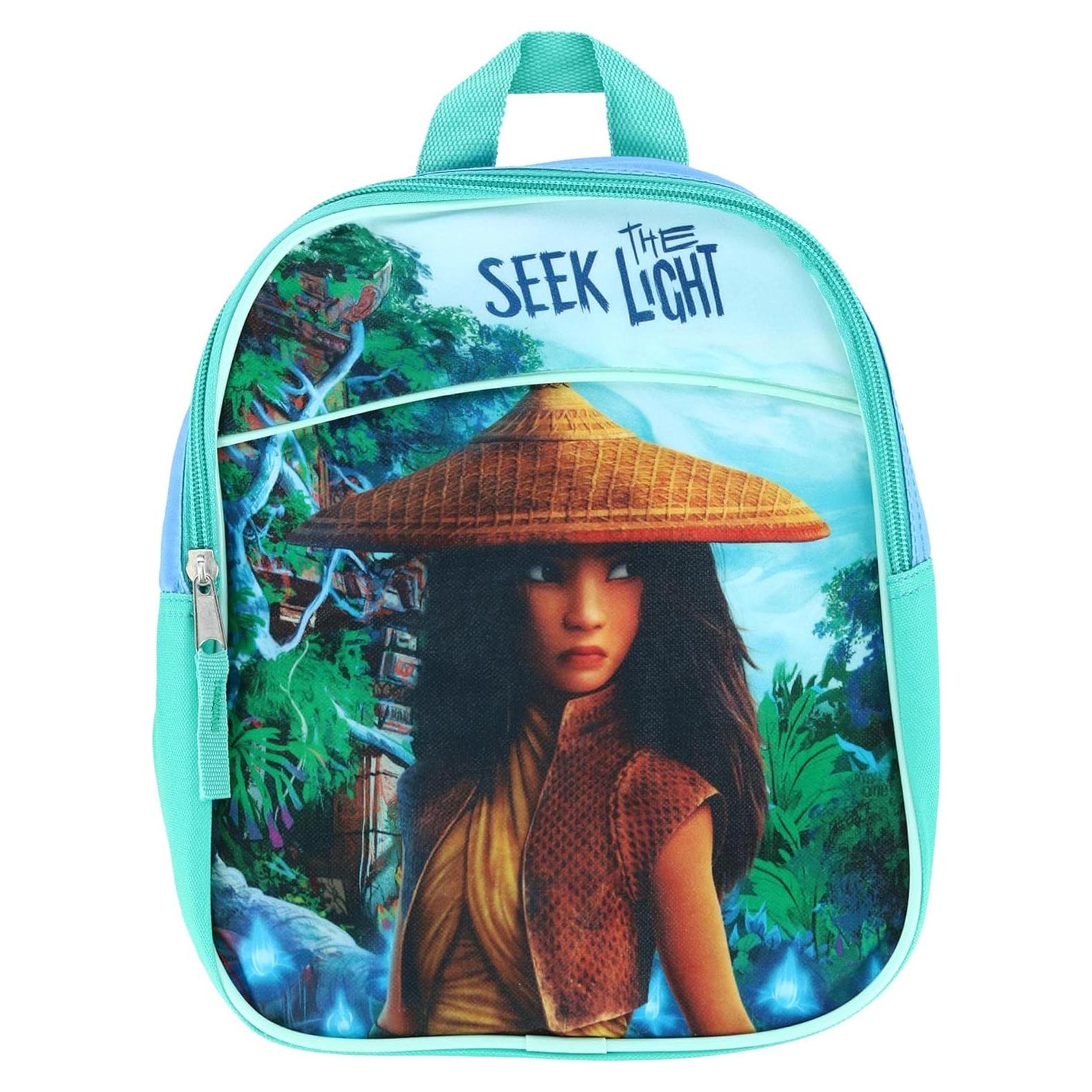 Mochila Niña Raya y el Último Dragón Verde 27.94x22.86 cm