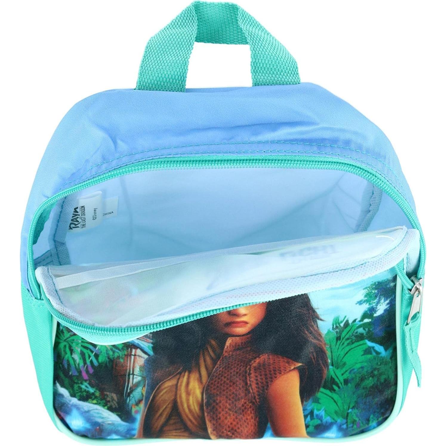 Mochila Niña Raya y el Último Dragón Verde 27.94x22.86 cm