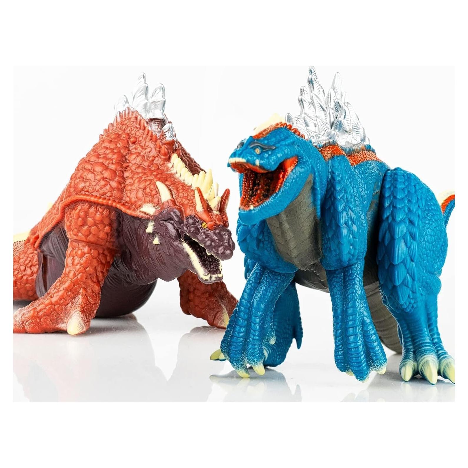 Conjunto de 2 Figuras de Dragón Jubasix - 17.78 cm