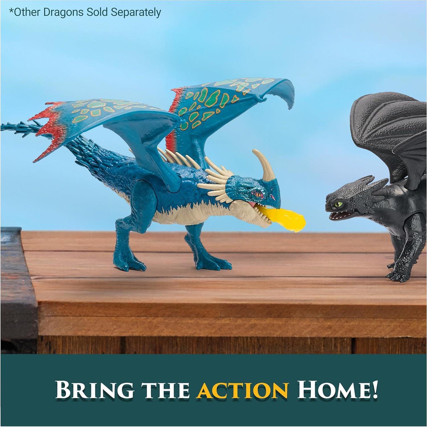 Figura de Acción Dragón Deadly Nadder de Fuego 25.4 cm