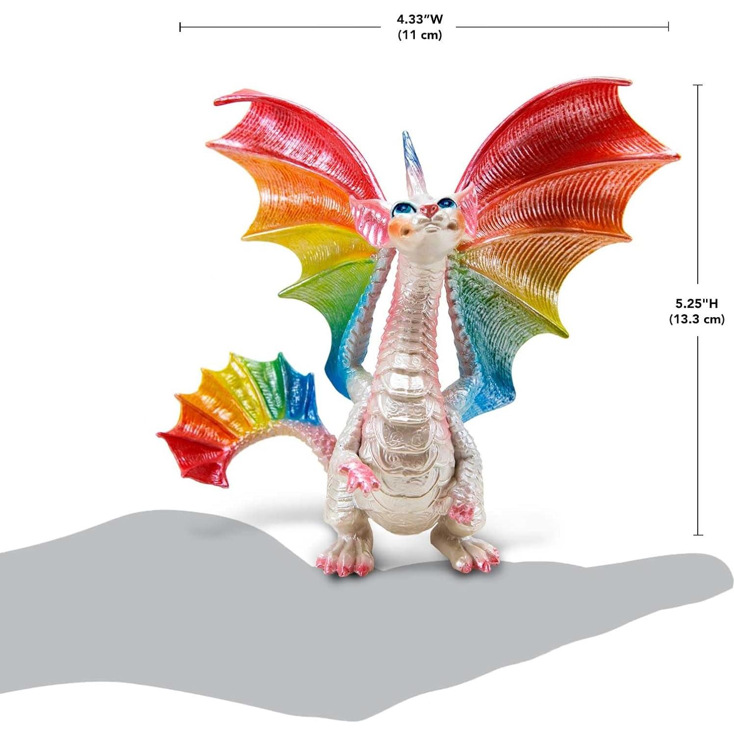 Figura Dragón Arcoíris de Hada Safari Ltd. 16.5 cm PVC
