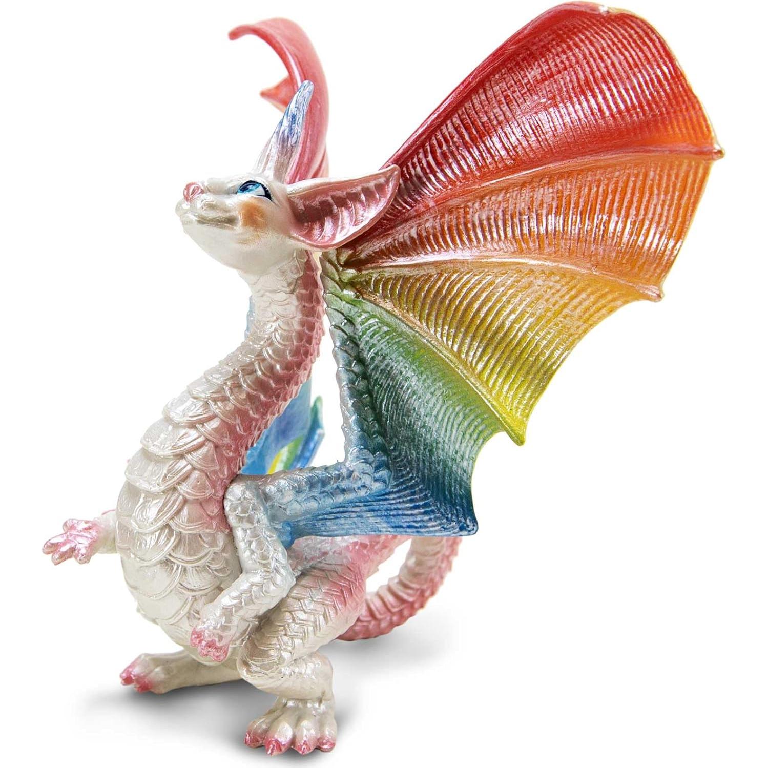 Figura Dragón Arcoíris de Hada Safari Ltd. 16.5 cm PVC