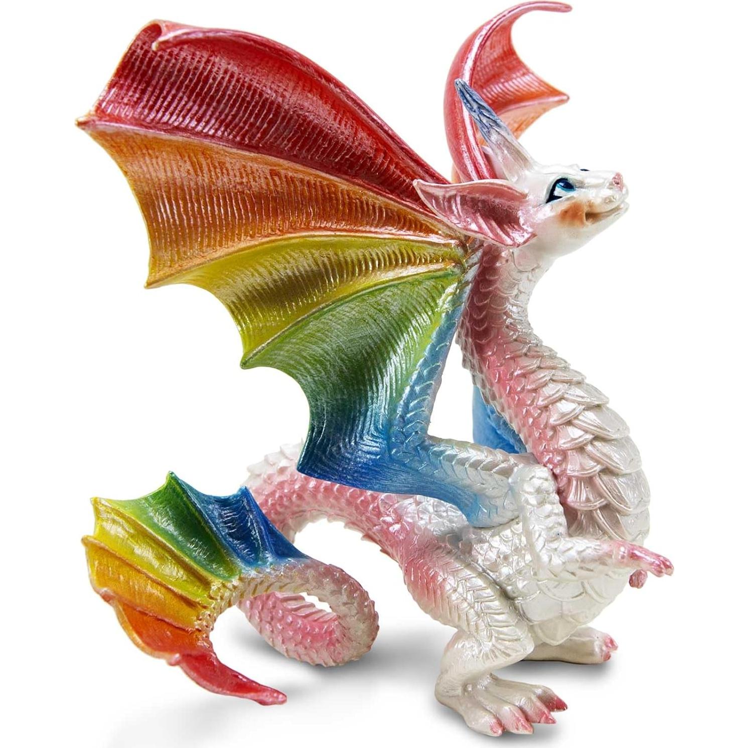 Figura Dragón Arcoíris de Hada Safari Ltd. 16.5 cm PVC
