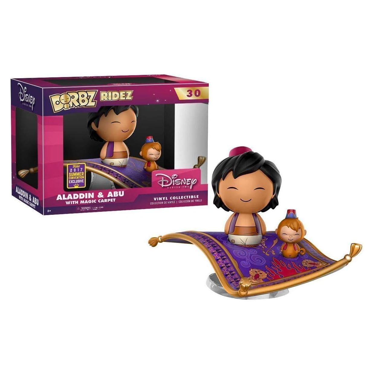 Funko Dorbz Ridez Aladino y Abu con Alfombra Mágica