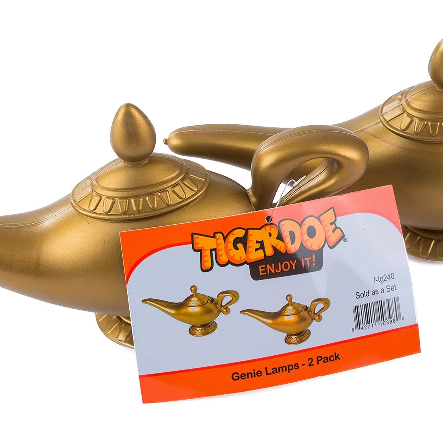 Paquete de 2 lámparas mágicas de genio Tigerdoe - Accesorios de disfraz