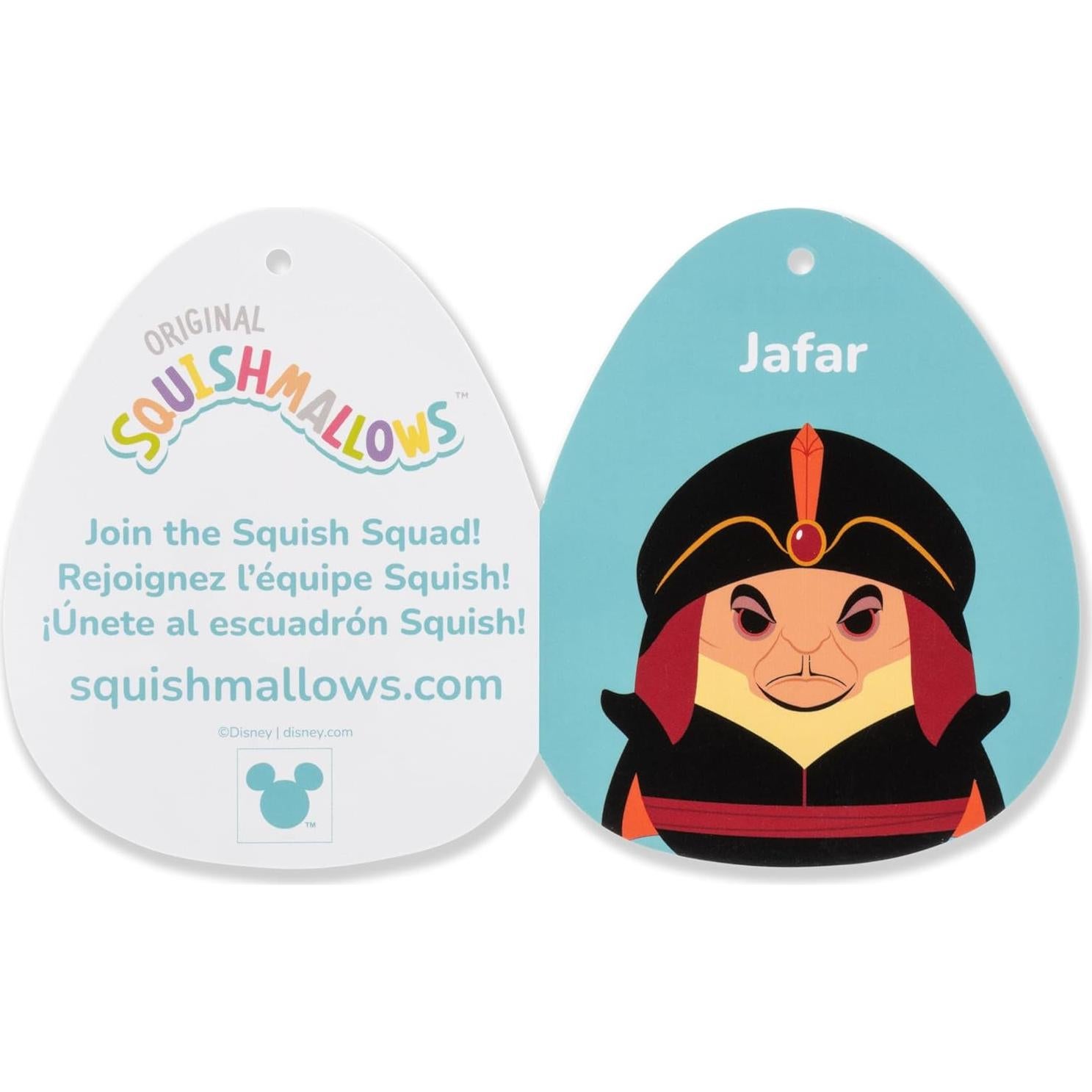 Squishmallows Jafar Disney 30cm Plush Oficial Jazwares