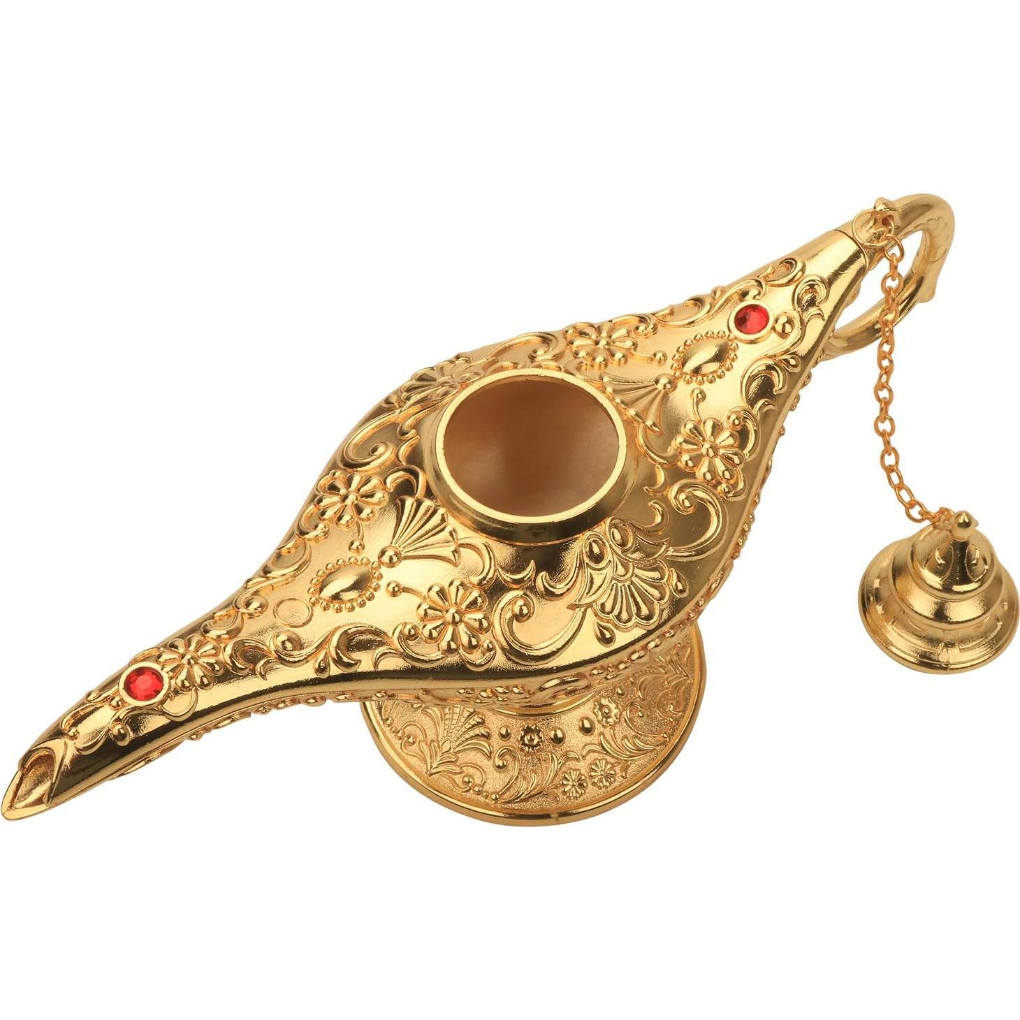 Lámpara Mágica Genio Aladino LAUYOO Decorativa 21x11.3cm