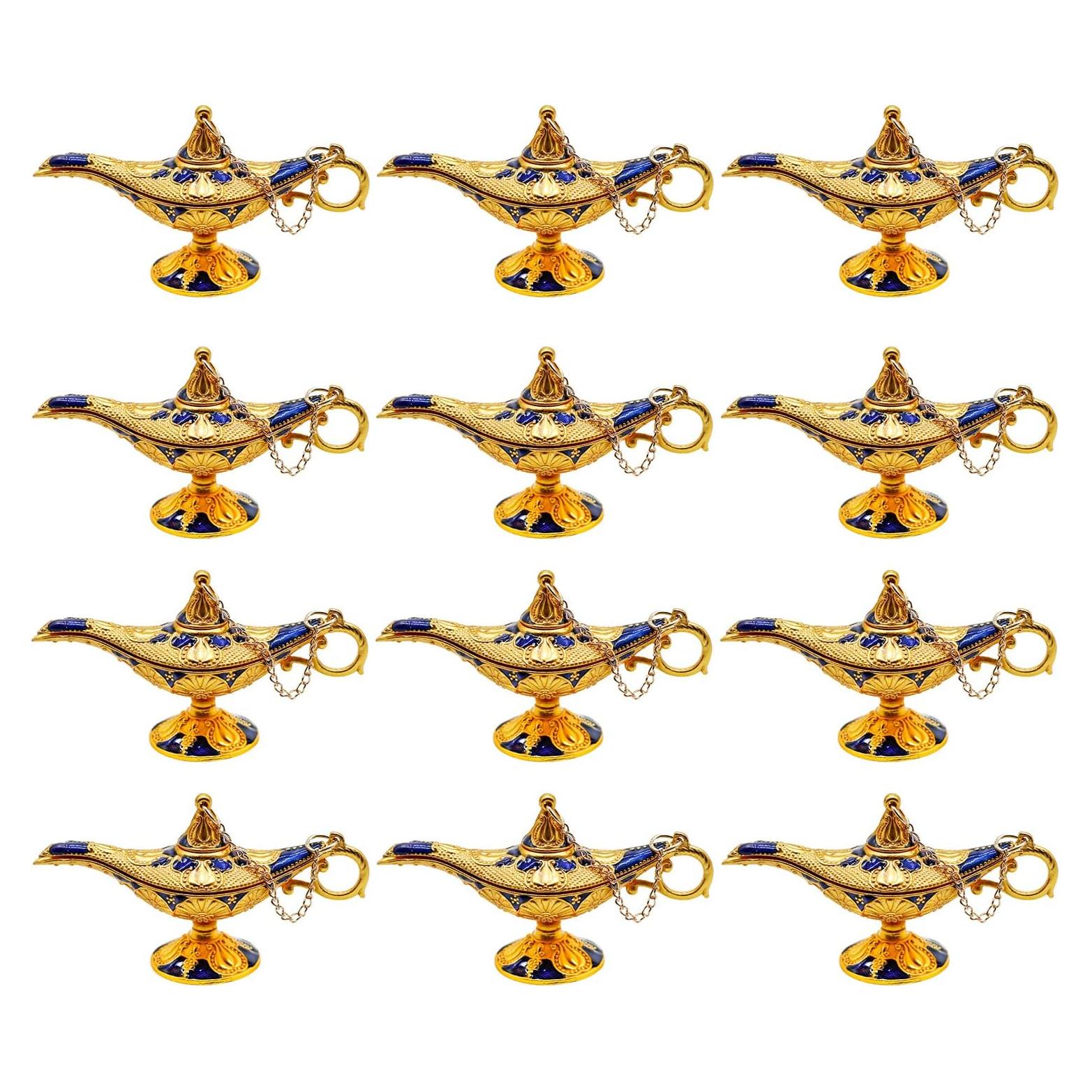 Paquete de 12 Lámparas Mágicas Aladino Hsiwto - Decoración Azul