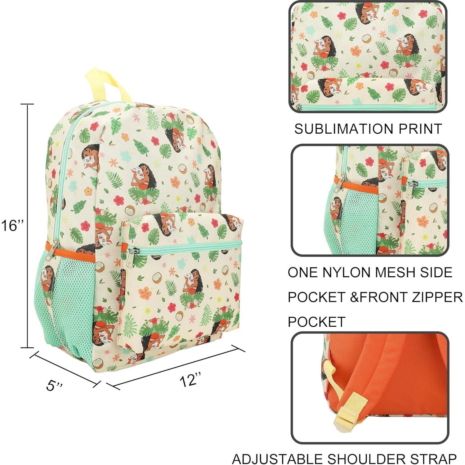 Mochila Infantil Bioworld Moana Pua 40.6 cm para Escuela