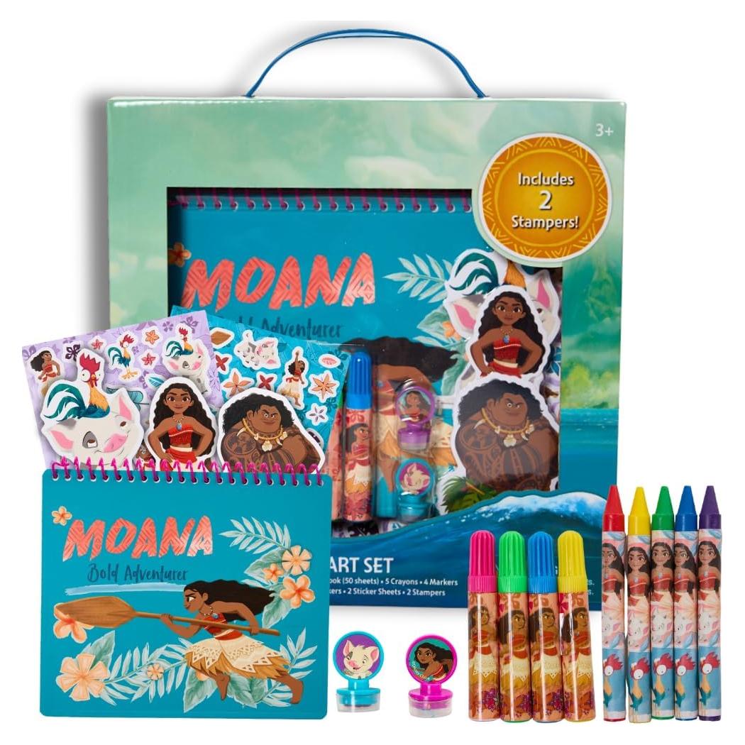 Conjunto de Arte Disney Moana Diseños Innovadores 17 Piezas
