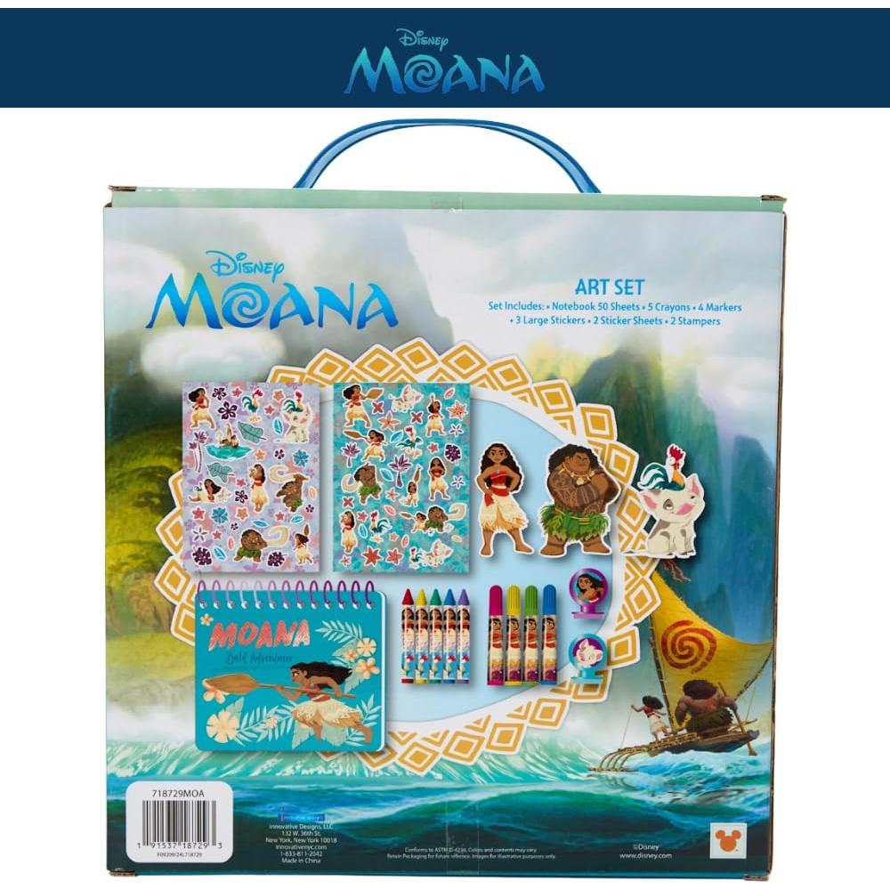 Conjunto de Arte Disney Moana Diseños Innovadores 17 Piezas