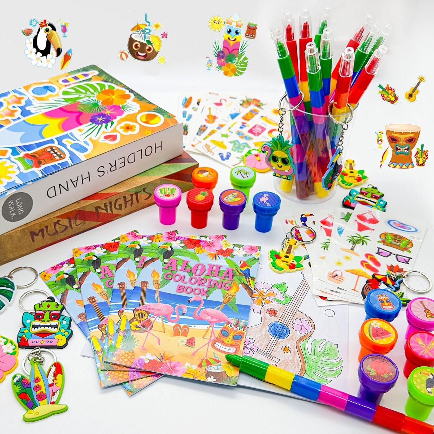 Favoritos de Fiesta Hawaiana Luau Cinrobiye 72 Piezas