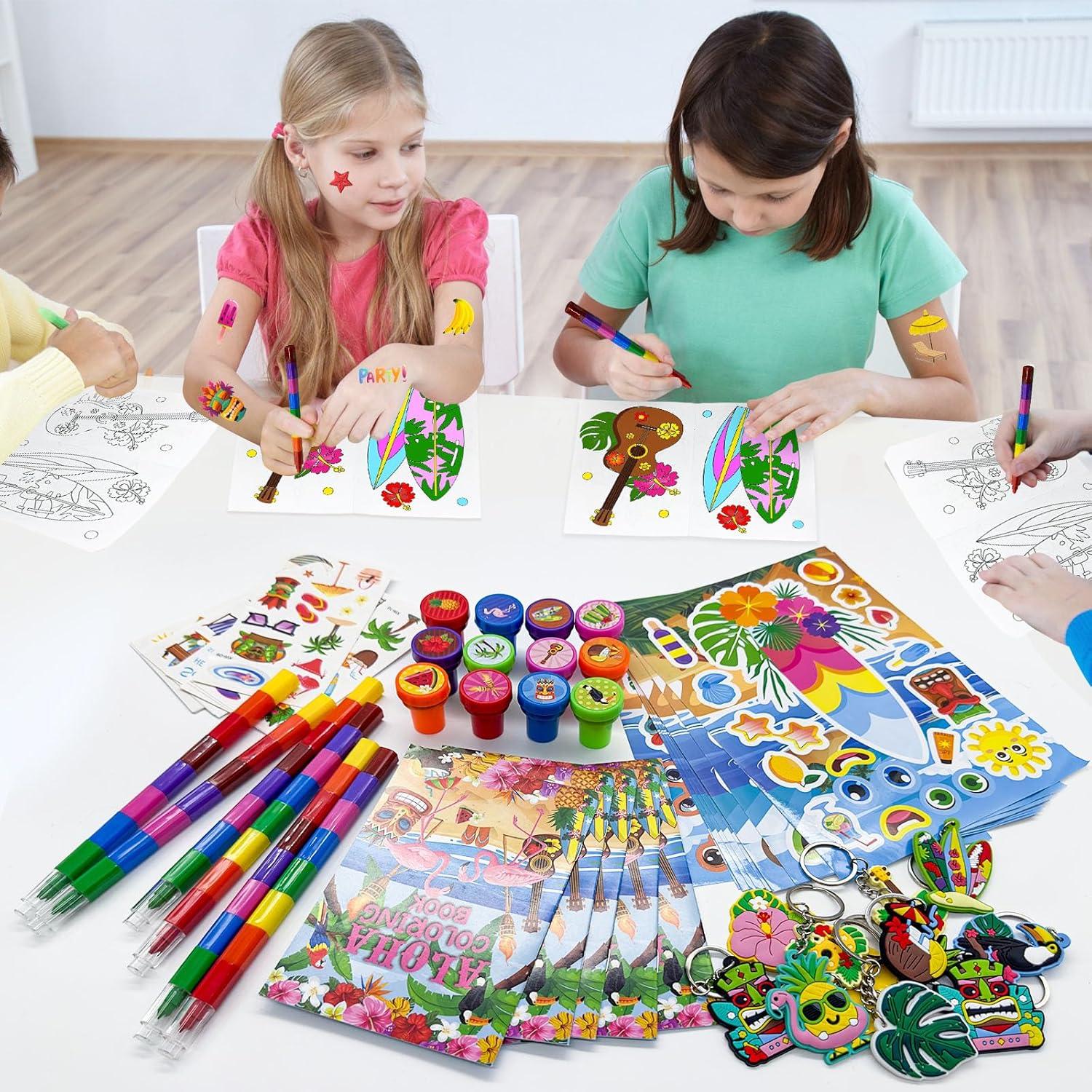 Favoritos de Fiesta Hawaiana Luau Cinrobiye 72 Piezas