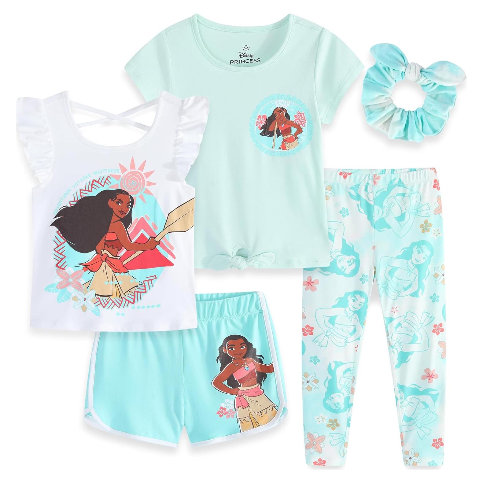 Conjunto de Ropa Disney Moana para Niñas - 5 Piezas