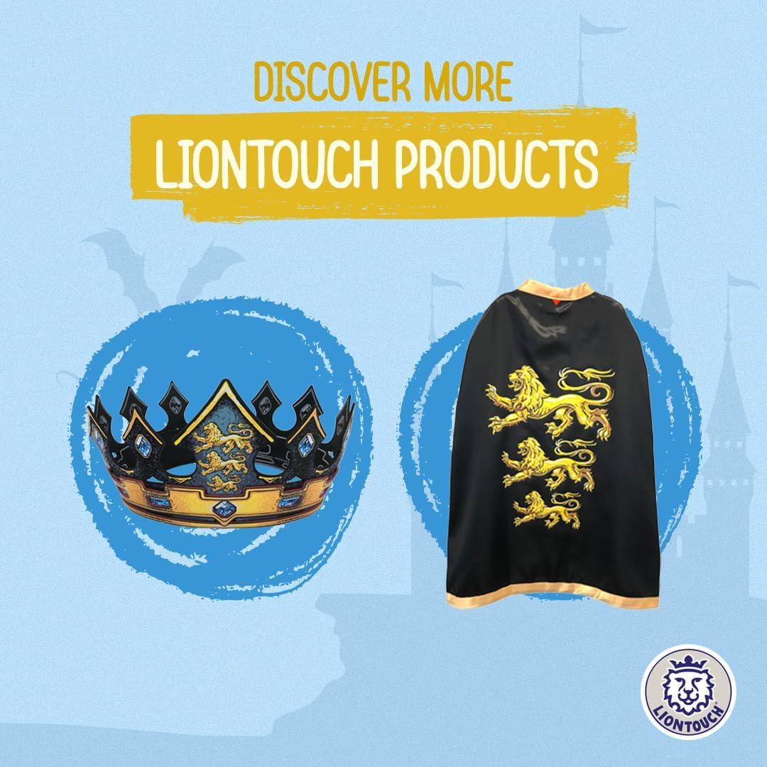 Liontouch Espada y Escudo Rey para Niños 3-6 Años - Juguete de Imaginación en Espuma