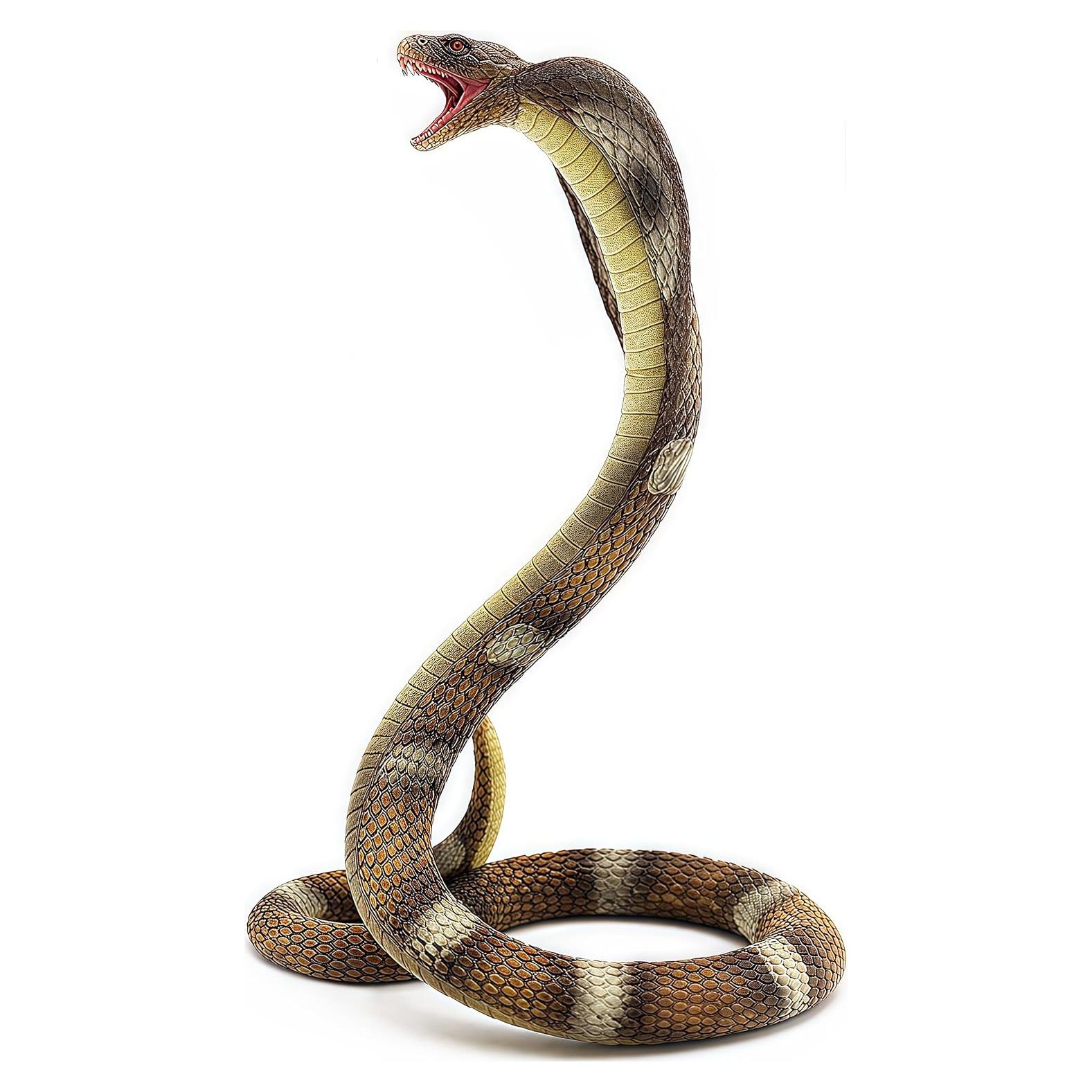 Figurita Cobra Rey Gemini&Genius - Juguete de Serpiente 16.5 cm