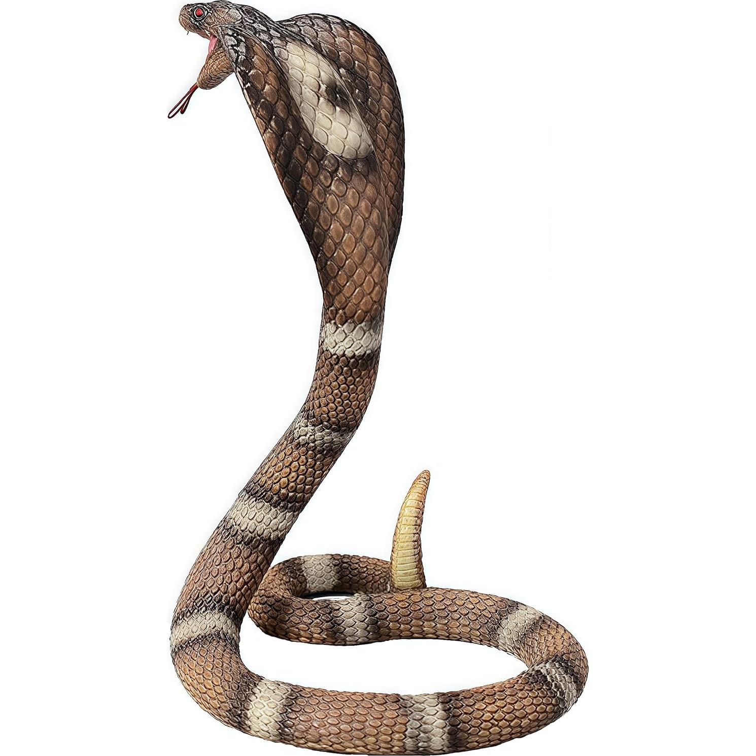 Figurita Cobra Rey Gemini&Genius - Juguete de Serpiente 16.5 cm