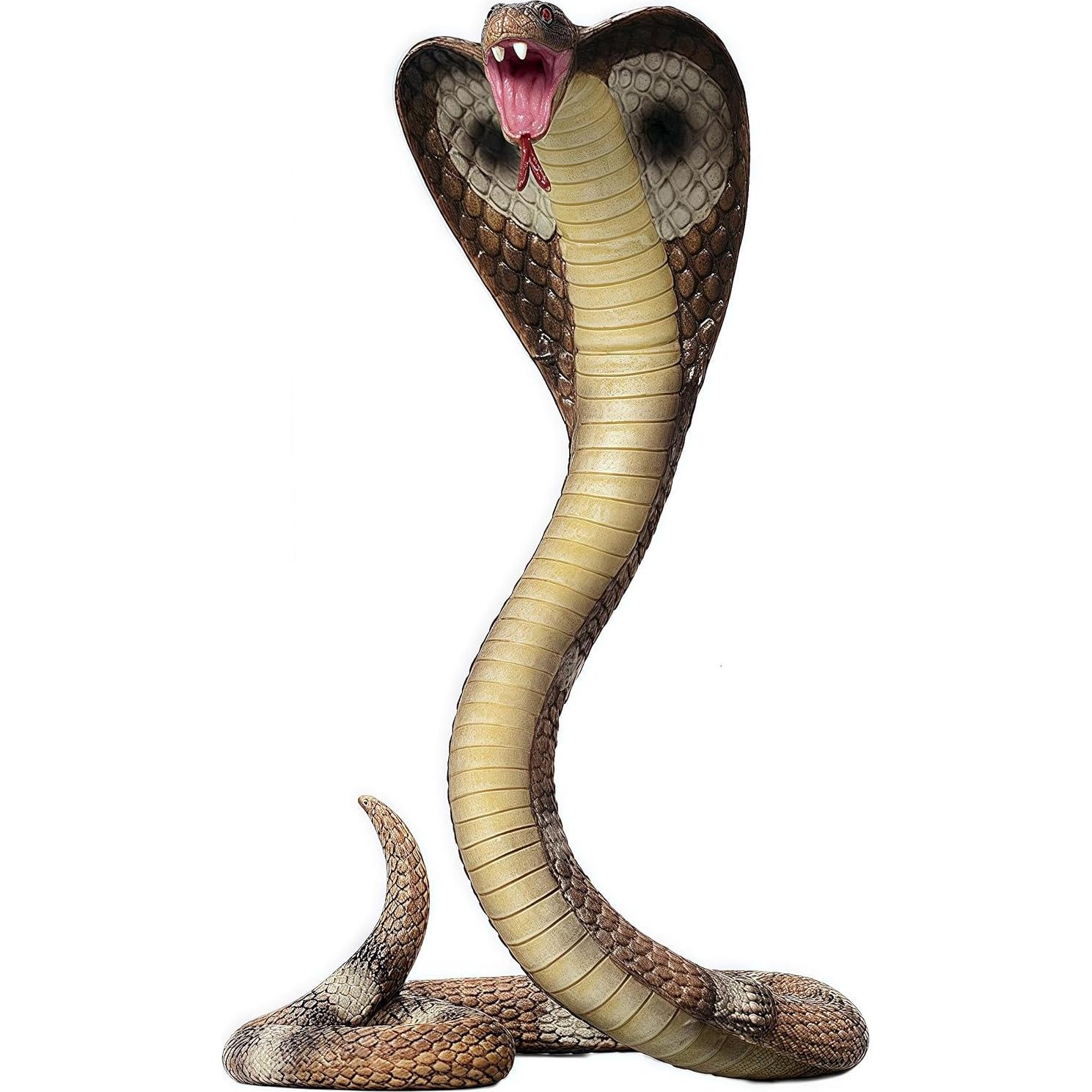 Figurita Cobra Rey Gemini&Genius - Juguete de Serpiente 16.5 cm