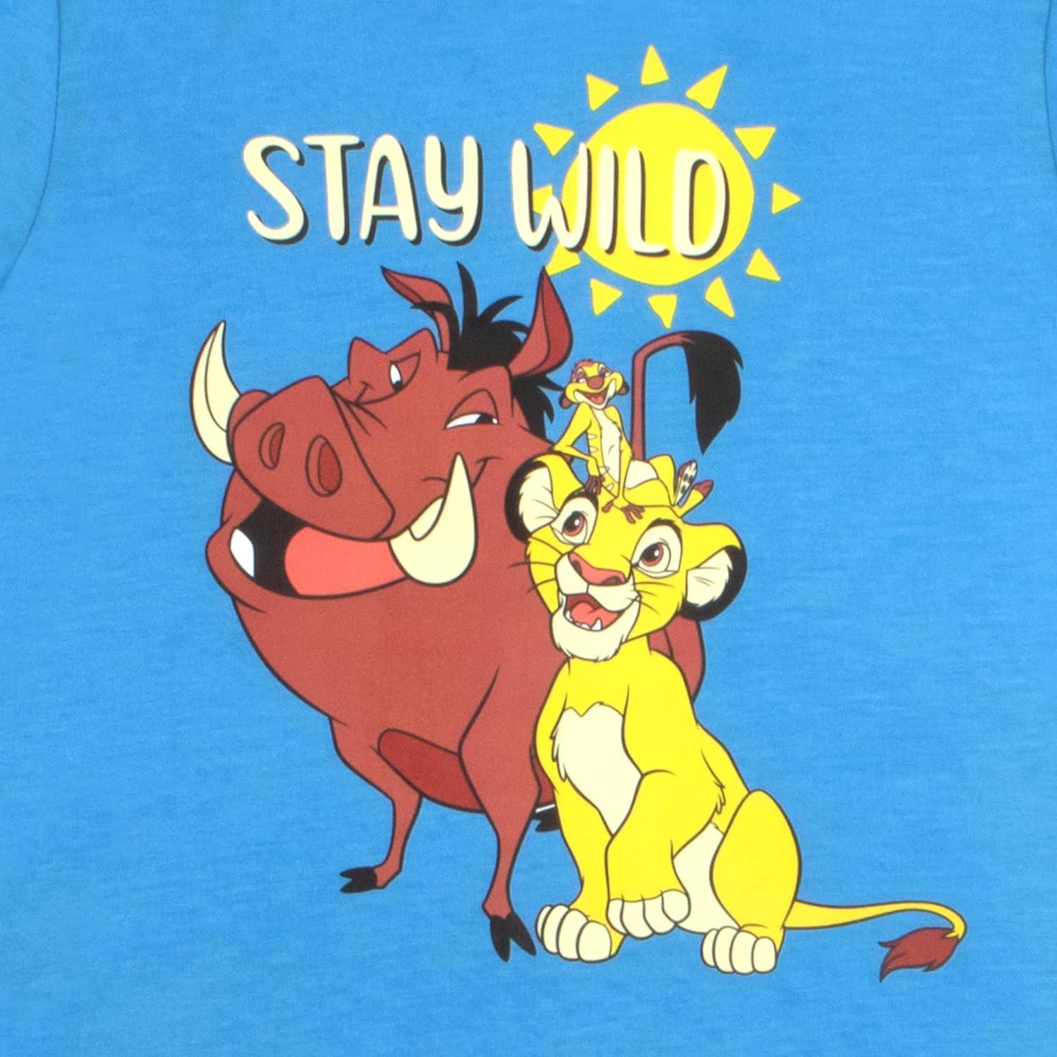 Conjunto Corto 3 Piezas Mickey Mouse Niños 3T Azul Cielo