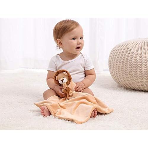 Manta de Seguridad León Amarillo Cordero Albaricoque 33 cm