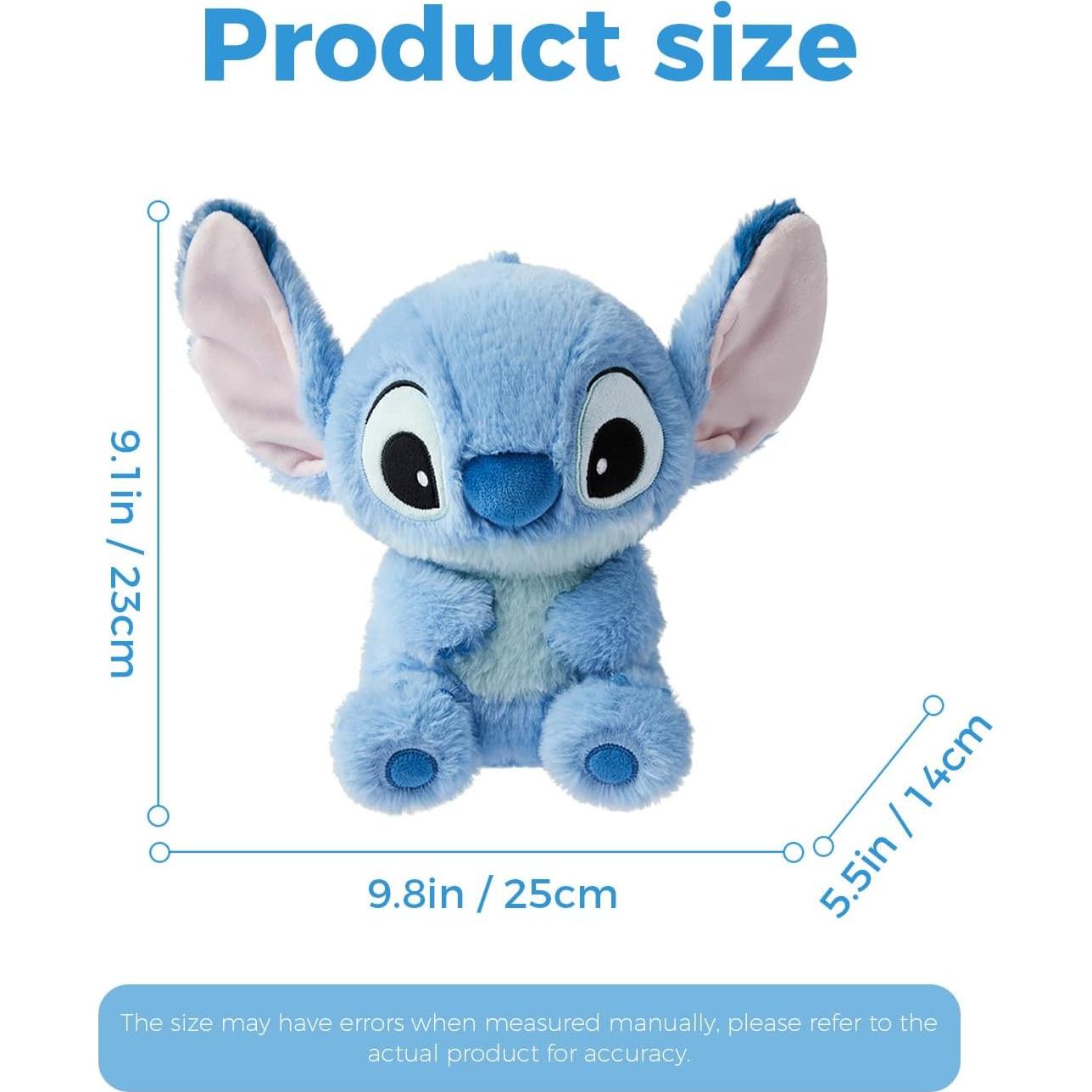 Peluche Lilo & Stitch 22.9 cm MINISO - Suave y Hipoalergénico