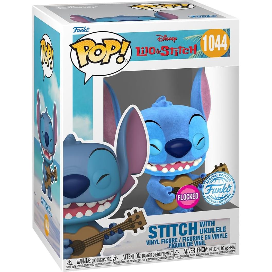 Set Funko Pop! Lilo y Stitch Ukelele + Camiseta Unisex S