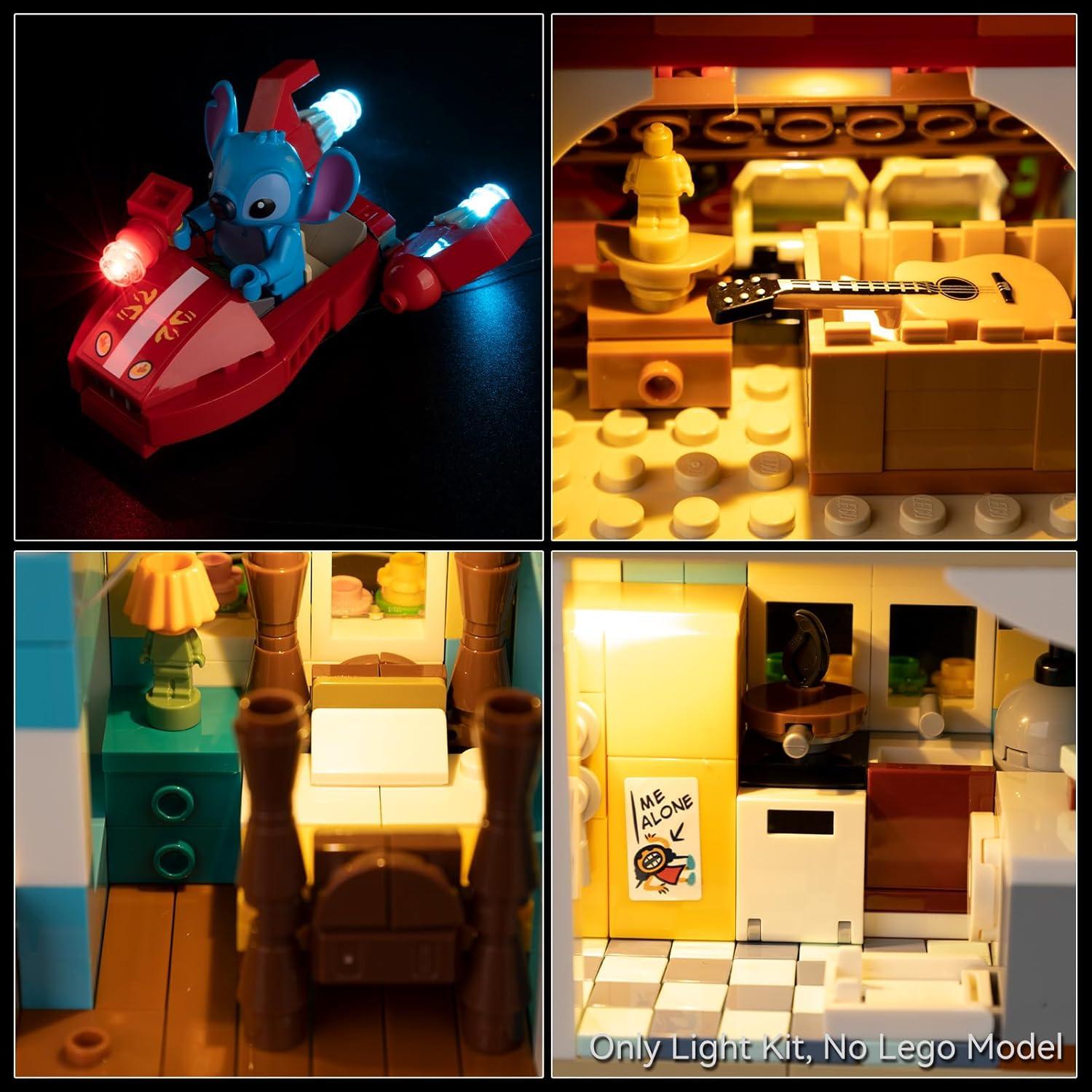 Kit de Luz LED Kyglaring para Lego 43268 Casa de Playa