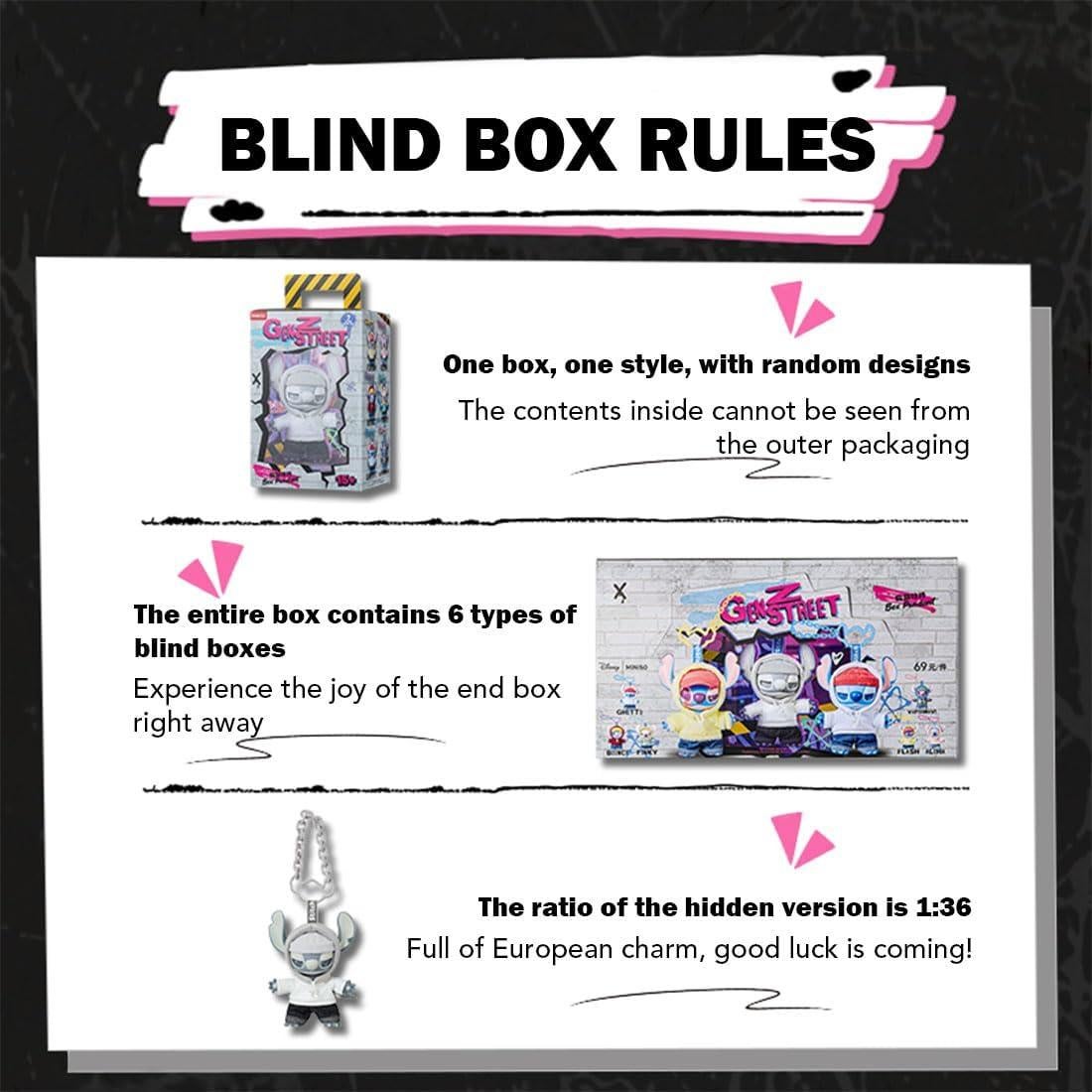 Figura Coleccionable Lilo & Stitch MINISO - Caja Sorpresa