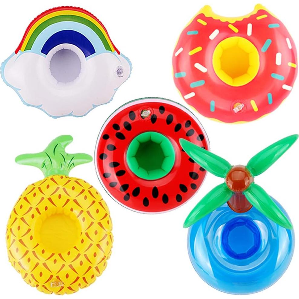 E-TING 5PCS Anillos de Natación Flotadores para Niños 29.21 cm