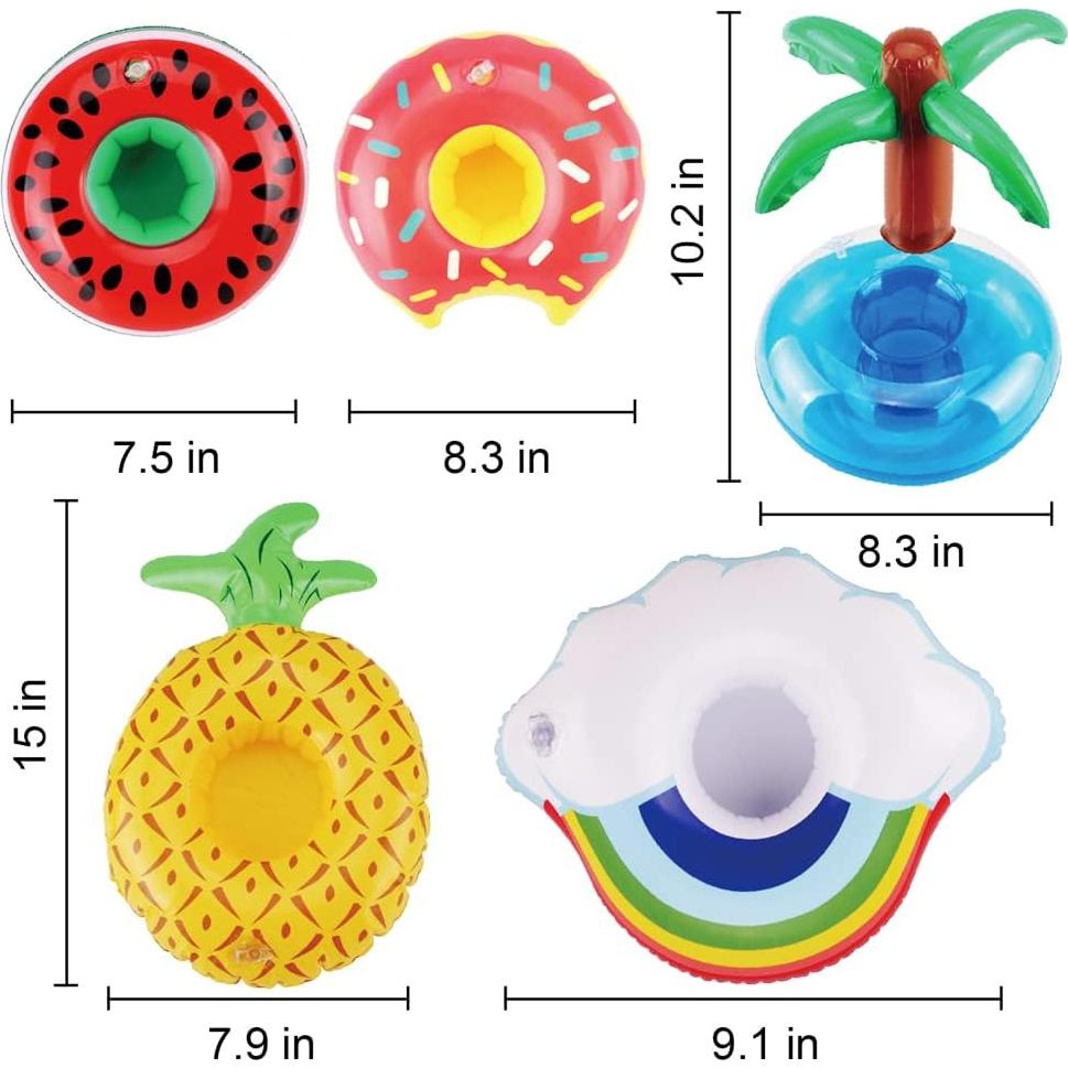 E-TING 5PCS Anillos de Natación Flotadores para Niños 29.21 cm